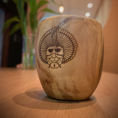 Xícara de madeira Pitangui